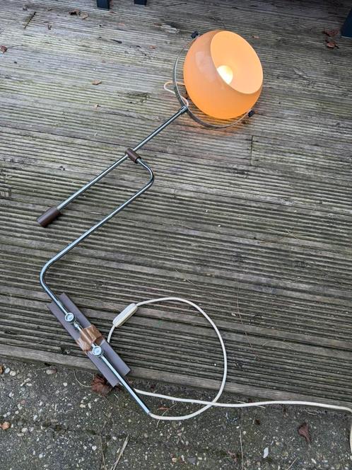Mid Century Dijkstra Boog Wandlamp | Space Age, Huis en Inrichting, Lampen | Wandlampen, Ophalen of Verzenden