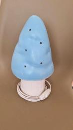 Heico paddenstoellamp licht blauw, Kinderen en Baby's, Kinderkamer | Inrichting en Decoratie, Ophalen of Verzenden, Gebruikt, Wanddecoratie