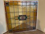 Diverse antieke glas in lood ITEMS, Ophalen