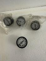 4 x manometer, Doe-het-zelf en Verbouw, Ophalen of Verzenden
