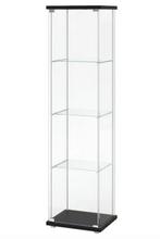 Vitrinekast -glas van Ikea, Huis en Inrichting, Kasten | Overige, Zo goed als nieuw, Ophalen