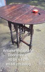 Antieke klaptafel, Antiek en Kunst, Antiek | Meubels | Tafels, Ophalen