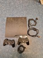 Playstation 3 (PS3) slim 120gb met 2 controllers, Gebruikt, Met 2 controllers, Ophalen of Verzenden, 120 GB