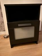 Ikea Brimnes nachtkastje zwart 2 stuks, Huis en Inrichting, Slaapkamer | Nachtkastjes, Ophalen, Zo goed als nieuw, Minder dan 45 cm
