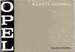 Opel Kadett B / Olympia Handleiding, Ophalen of Verzenden