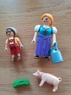 Playmobil 5514 Boerin en zoon, Ophalen of Verzenden, Zo goed als nieuw, Complete set