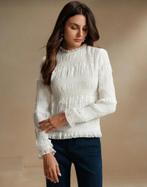 Witte blouse - Maat S - Nieuw, Ophalen of Verzenden, Nieuw, Maat 36 (S), Wit