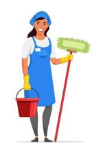 Kantoor schoonmaker, Diensten en Vakmensen, Schoonmakers en Glazenwassers