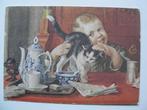 2 x uit Ot en Sien - Ot en Grootvader = Ot en poesje /Jetses, Ophalen of Verzenden, Voor 1920, Ongelopen, Sterren en Beroemdheden