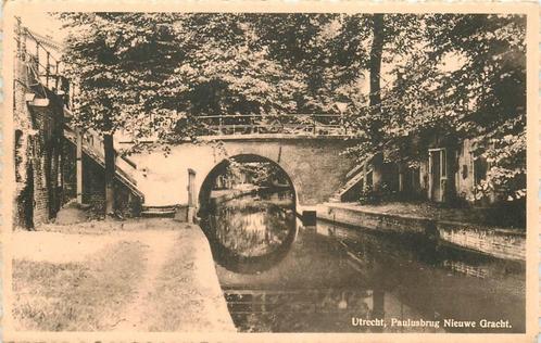 (376-135-019) Utrecht Paulusbrug Nieuwe Gracht, Verzamelen, Ansichtkaarten | Nederland, Utrecht, Verzenden
