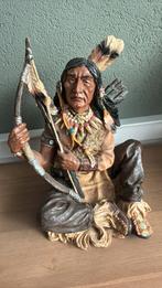 Indiaan polyresin, Verzamelen, Beelden en Beeldjes, Ophalen of Verzenden, Zo goed als nieuw, Mens
