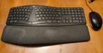 Logitech ergo toetsenbord en muis, Computers en Software, Toetsenborden, Gebruikt, Ophalen of Verzenden, Draadloos, Ergonomisch