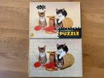 Jumbo puzzel met poezen 160 stukjes, Ophalen of Verzenden, Meer dan 50 stukjes, Gebruikt, 6 jaar of ouder