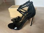Zwarte lak sandalen van Michael Kors in maat 39, Kleding | Dames, Schoenen, Michael Kors, Verzenden, Zwart, Nieuw