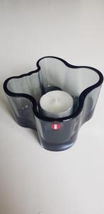 Iitala Alvar Aalto Votive Waxinehouder 2x, Huis en Inrichting, Overige materialen, Grijs, Ophalen of Verzenden, Zo goed als nieuw