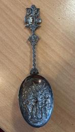 Verzilverde lepel met de Nachtwacht, Antiek en Kunst, Ophalen of Verzenden, Zilver