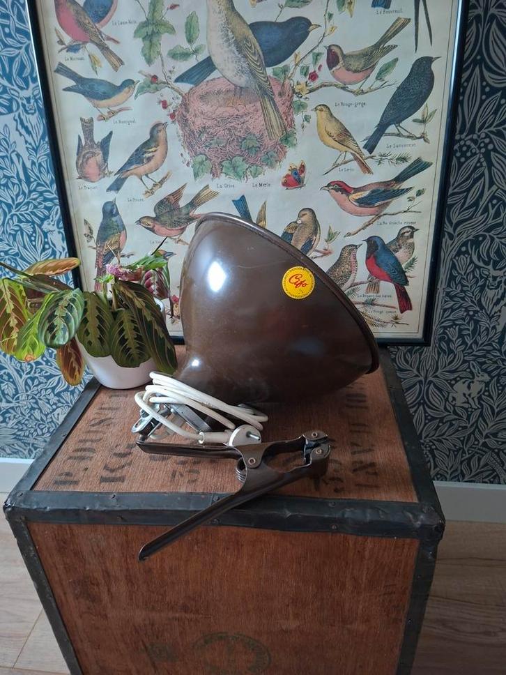 Industriële Cifo Klemlamp, Audio, Tv en Foto, Fotografie | Fotostudio en Toebehoren, Gebruikt, Lamp of Flitsset, Ophalen of Verzenden