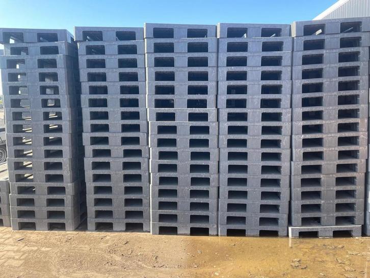 Kunststof Pallets 80x120, Tuin en Terras, Terrasdelen en Vlonders, Zo goed als nieuw, Kunststof, Ophalen