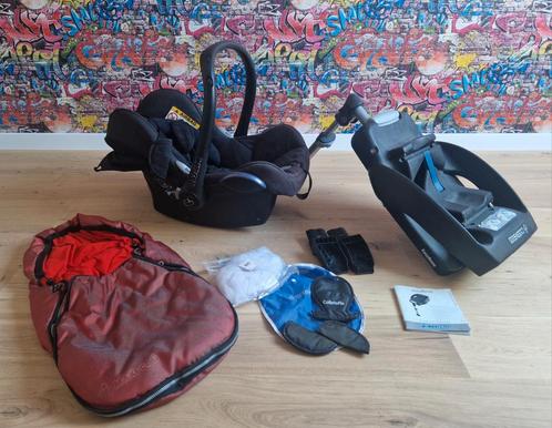 Maxi Cosi en Easy Base incl. accessoires, Kinderen en Baby's, Autostoeltjes, Gebruikt, Maxi-Cosi, 0 t/m 13 kg, Autogordel, Ophalen