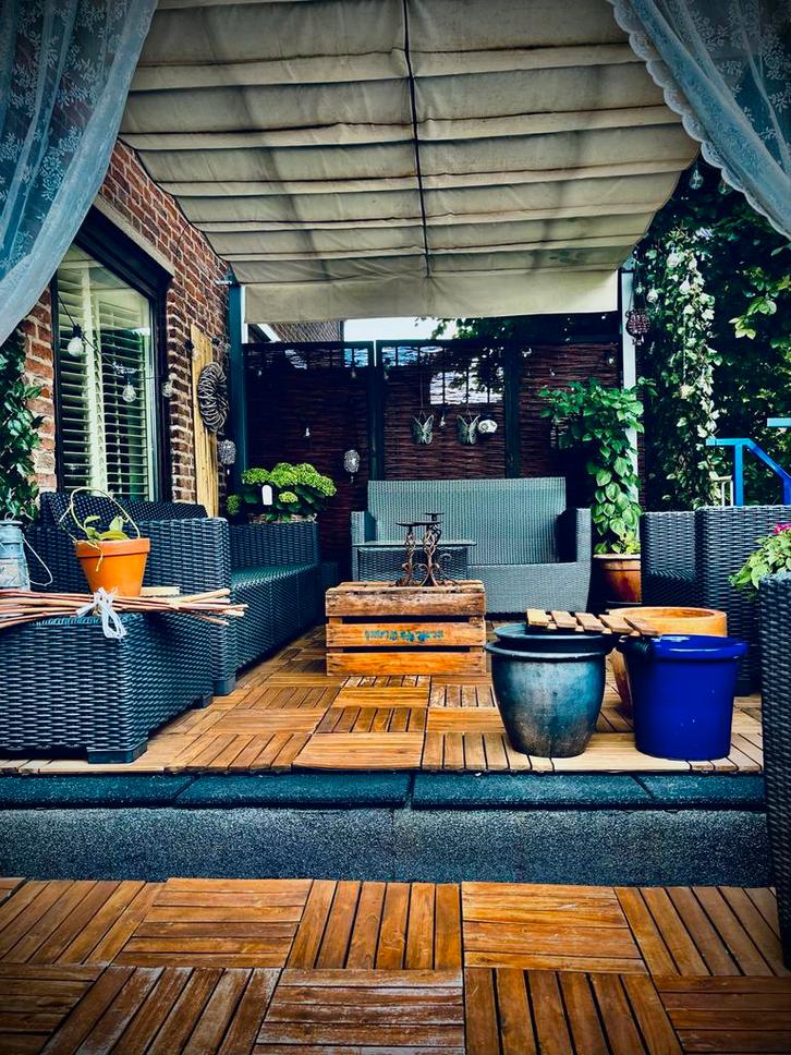Stevige Metalen Pergola om elke plek om te toveren, Tuin en Terras, Overkappingen, Gebruikt, Ophalen