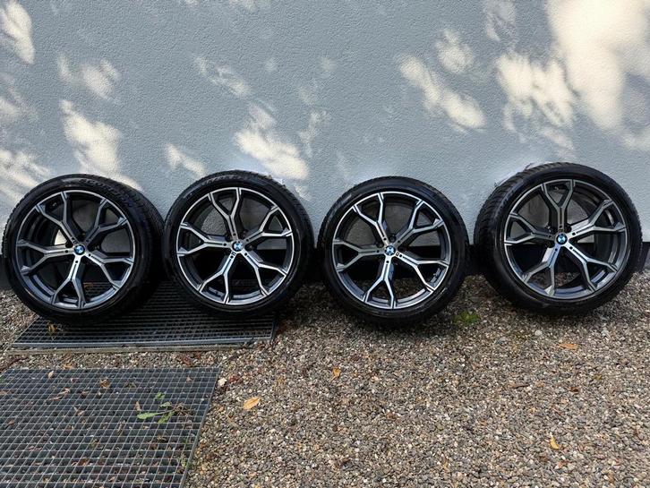 Orig. 21” BMW styling 741M breedset X5 G05 X6 G06 winterset, Auto-onderdelen, Banden en Velgen, Banden en Velgen, Winterbanden