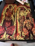 2 Massai Battik doeken Kenia, Antiek en Kunst, Ophalen