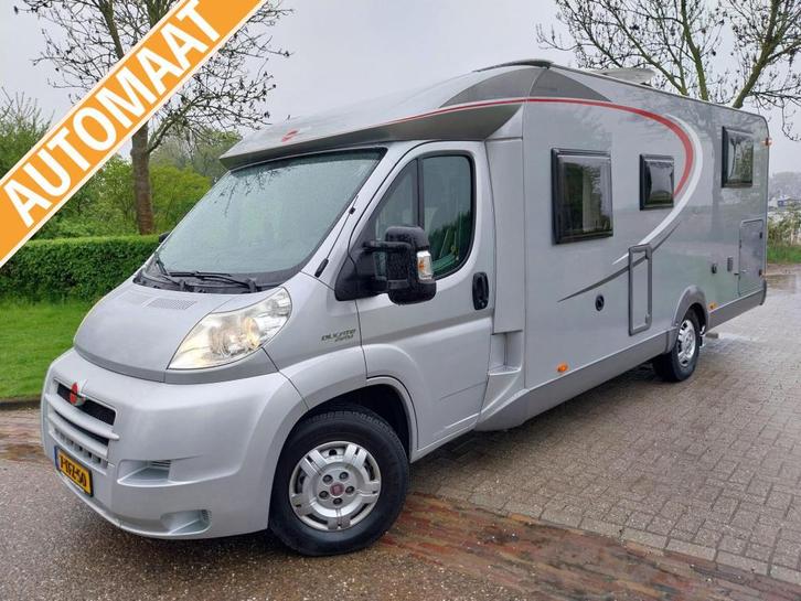 Luxe Bürstner Nexxo 728G lage enkele bedden en trek, Caravans en Kamperen, Campers, Bedrijf, tot en met 3, Half-integraal, Bürstner