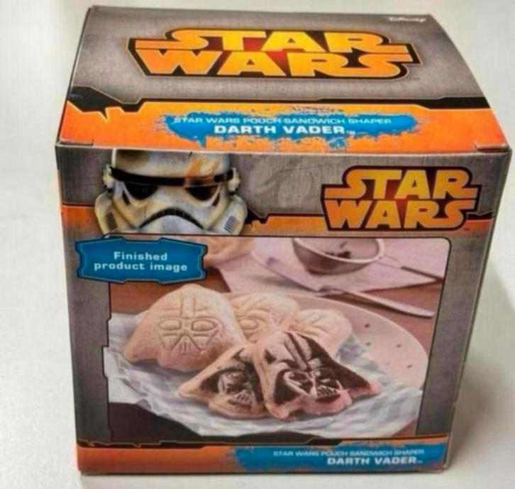Star Wars Sandwich Shaper - Darth Vader - Vormpjes in doos, Verzamelen, Star Wars, Nieuw, Overige typen, Ophalen of Verzenden