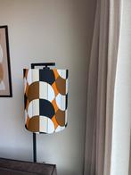 Retro lampenkap custom! Diameter 30cm hoog 40cm, Ophalen of Verzenden, Nieuw, Stof, Retro