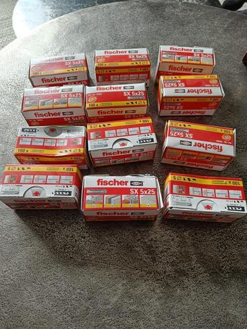 Fischer Pluggen 5x25 mm SX - 1200 stuks  beschikbaar voor biedingen
