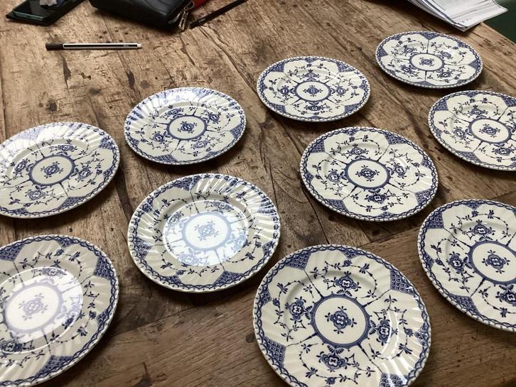 Oude Engelse High TEA gebaksborden, Antiek en Kunst, Antiek | Servies los, Verzenden