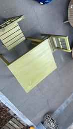 Kinder tafel met 2 stoeltjes, Ophalen of Verzenden, Gebruikt, Tafel(s) en Stoel(en)