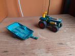 Matchbox tractor trailer k3 voertuig 1973 vintage, Ophalen of Verzenden, Gebruikt