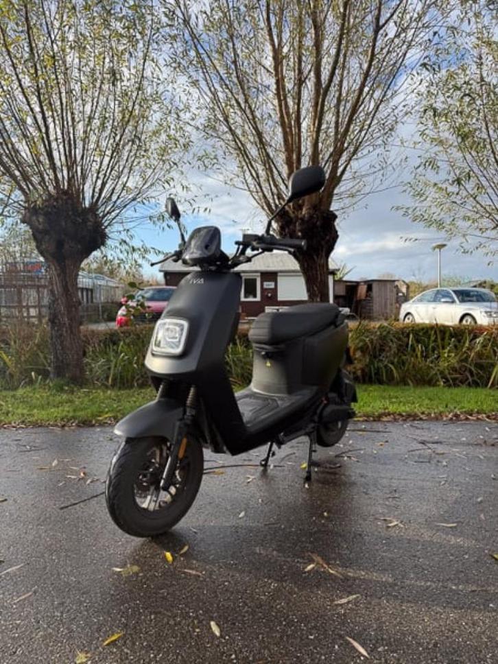 IVA E-GO S4 2.0 45km/u Matzwart 2024 ( Blackfriday ), Fietsen en Brommers, Scooters | Overige merken, Gebruikt, Maximaal 45 km/u