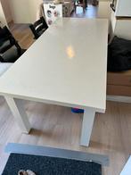 Stevige eikenhouten eettafel - 200x90cm, Huis en Inrichting, Tafels | Eettafels, Ophalen, Gebruikt, 50 tot 100 cm, 150 tot 200 cm