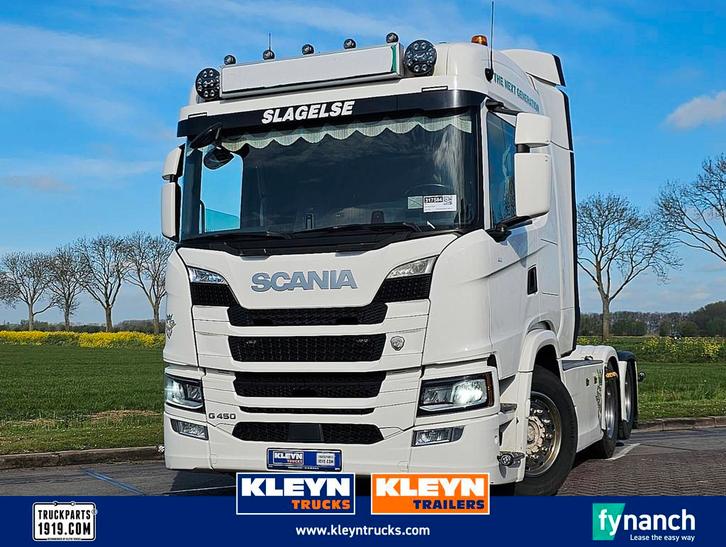 SCANIA G450 6x2 nb boogie ret., Auto's, Vrachtwagens, Bedrijf, Te koop, ABS, Airconditioning, Cruise Control, Traction-control