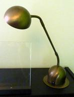 De betere en mooie messing lamp met led voor orgel of lezen, Ophalen of Verzenden, Zo goed als nieuw, Metaal, Minder dan 50 cm