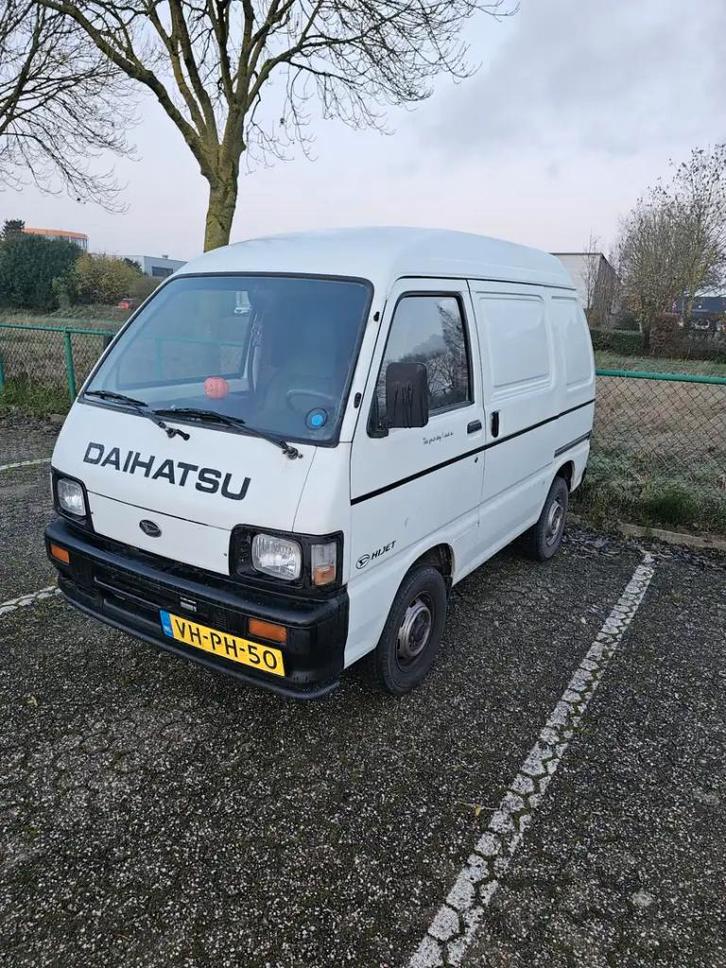 Daihatsu Hijet 1000 VAN 1996, Auto's, Bestelauto's, Particulier, Trekhaak, Daihatsu, Benzine, Handgeschakeld, Origineel Nederlands