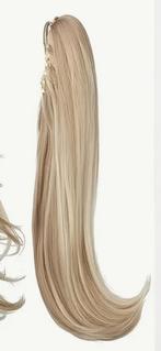 Haar ponytail blond haarstukjes klem cłem clip, Ophalen of Verzenden, Nieuw