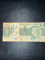Braziliaanse 1 Cruzeiro Bankbiljet, Ophalen of Verzenden, Los biljet