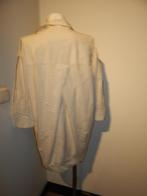 Marccain licht beige blouse tuniek baggy pof mouwen N4, Kleding | Dames, Maat 38/40 (M), Verzenden, Beige, Zo goed als nieuw