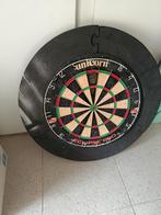 Dartbord met surroundring, Sport en Fitness, Darts, Ophalen of Verzenden, Gebruikt