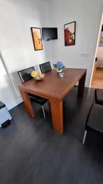 Eiken tafel, Huis en Inrichting, Tafels | Eettafels, Ophalen, Vijf personen of meer, Rechthoekig, 50 tot 100 cm