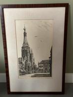 Heikese Kerk in Tilburg ets, Antiek en Kunst, Ophalen of Verzenden