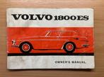 handleiding instructieboekje      Volvo   1800  ES      1972, Auto diversen, Handleidingen en Instructieboekjes, Ophalen of Verzenden
