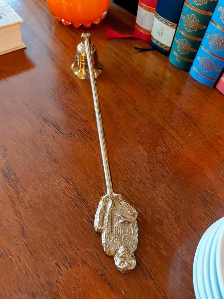 Kaarsenhouder Gouden Aap, Huis en Inrichting, Woonaccessoires | Overige, Zo goed als nieuw, Ophalen of Verzenden