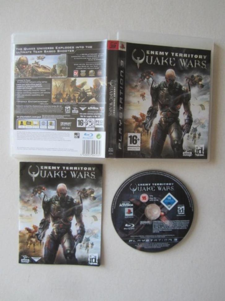 PS3 * Quake Wars * Playstation 3, Spelcomputers en Games, Games | Sony PlayStation 3, Zo goed als nieuw, Shooter, 1 speler, Vanaf 18 jaar