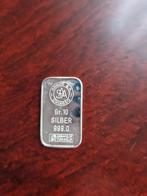 0.999 zilverbaar 10 gram Argor Chiasso, Postzegels en Munten, Edelmetalen en Baren, Ophalen of Verzenden, Zilver