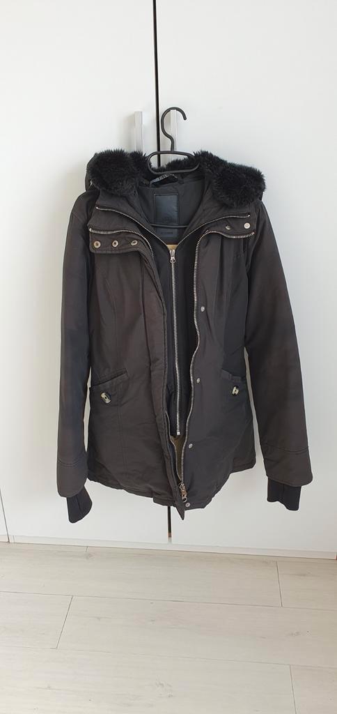 Airforce Winterjas Damesjas Meidenjas M Zwart - Nieuwstaat!, Kleding | Dames, Jassen | Zomer, Zo goed als nieuw, Maat 38/40 (M)