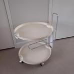 Bijzettafel vintage, Huis en Inrichting, Tafels | Bijzettafels, Minder dan 55 cm, Gebruikt, Hout, Ophalen